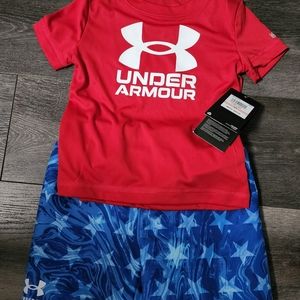 Under Armour 2 piece swim size 2t